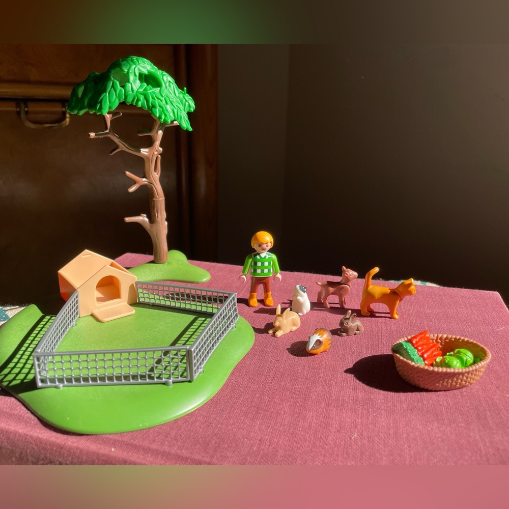 Playmobil Guinea Pig and Pets Set